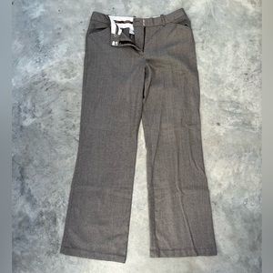 Worthington Size 8 Brown/Tan Wide Leg Business/Dress Pants